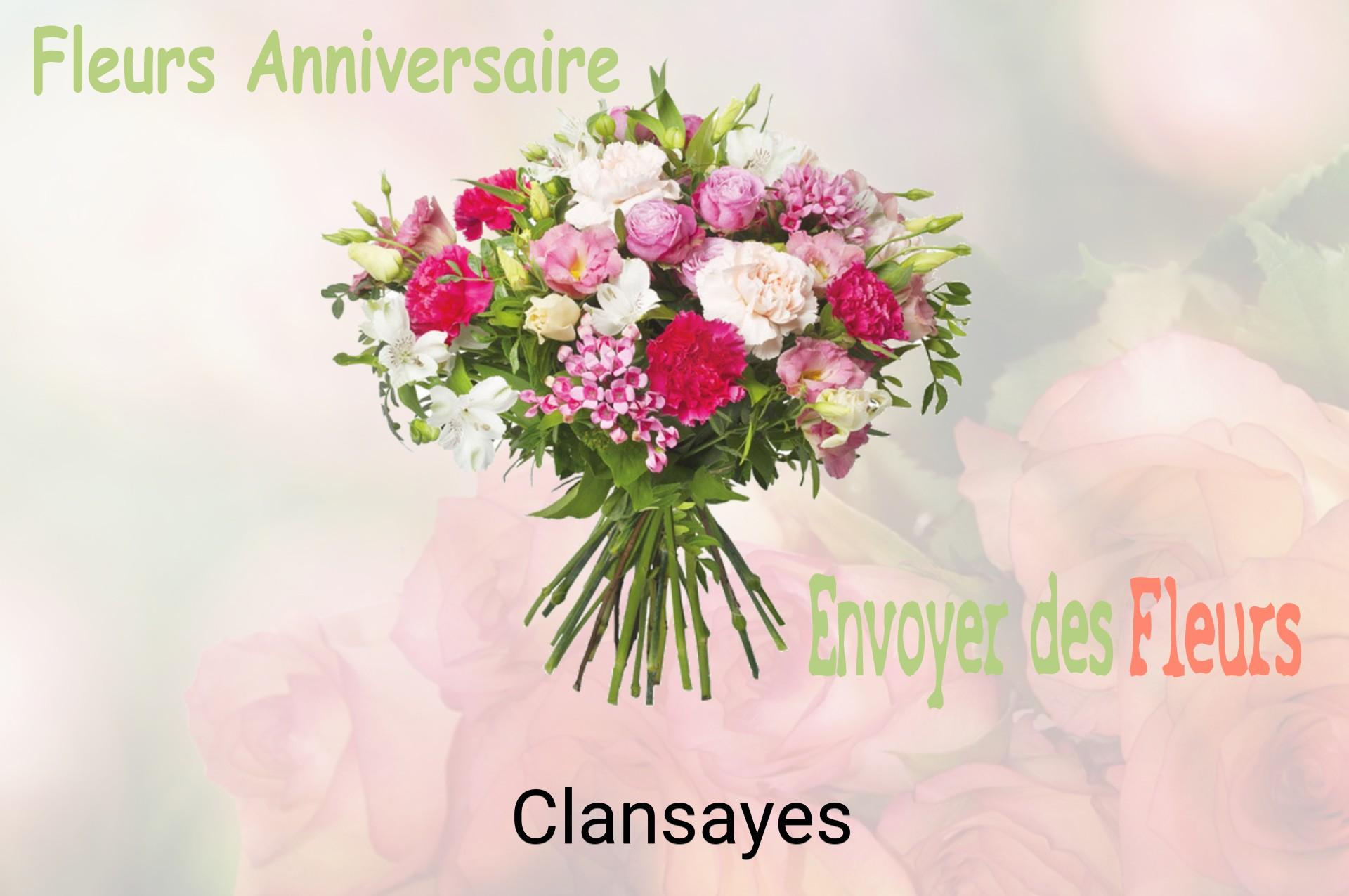 Bouquet de fleurs d’anniversaire livré à Clansayes