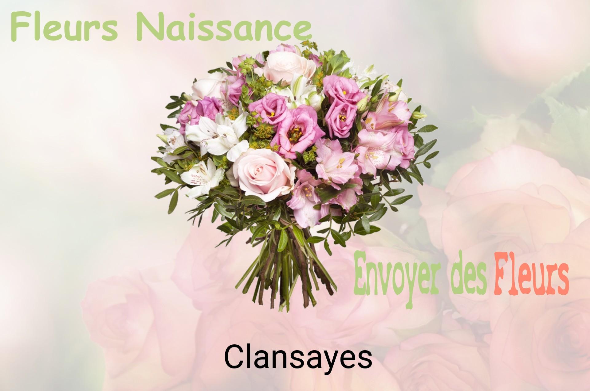 Bouquet de fleurs de naissance livré à Clansayes